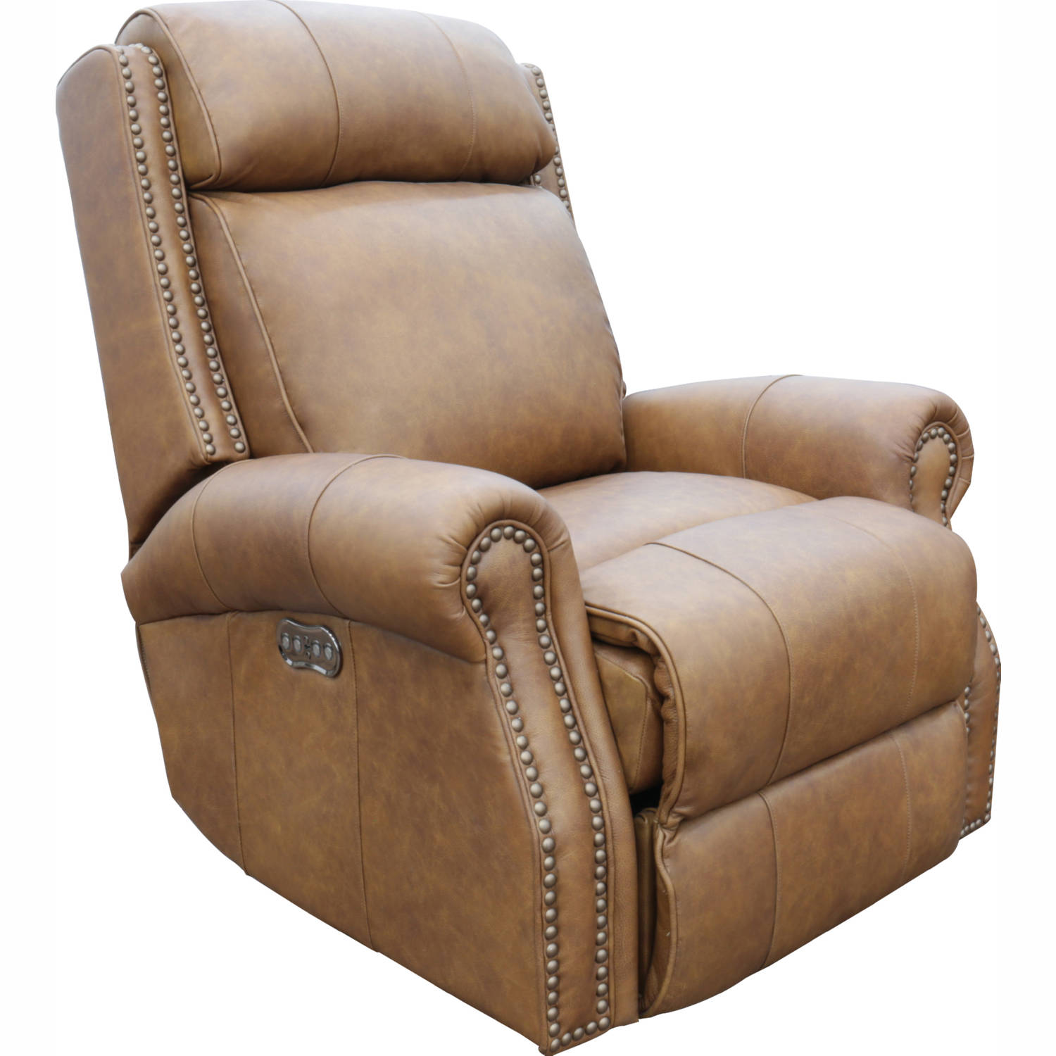 Barcalounger blair big & tall power recliner power headrest leather best sale 9ph